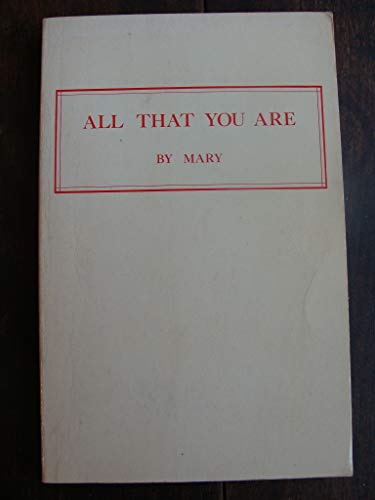 All That You are