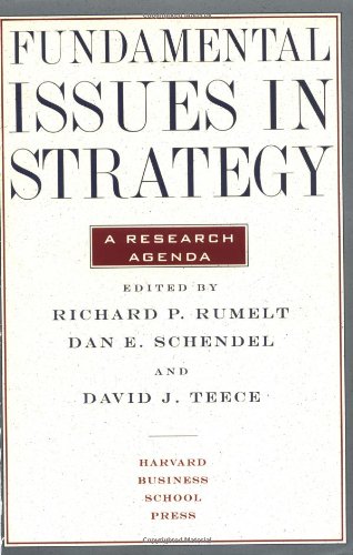 Fundamental Issues in Strategy