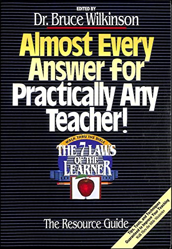 Almost Every Answer for Practically Any Teacher