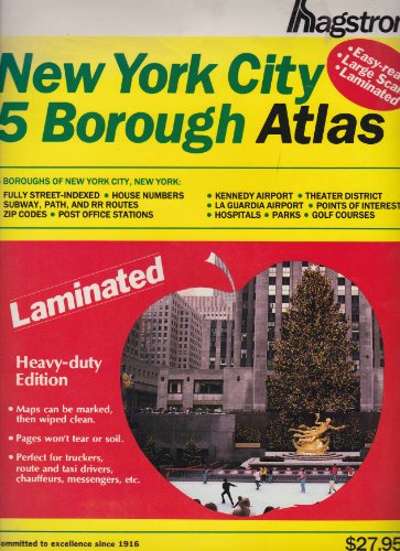 Hagstrom New York City 5 Borough Atlas