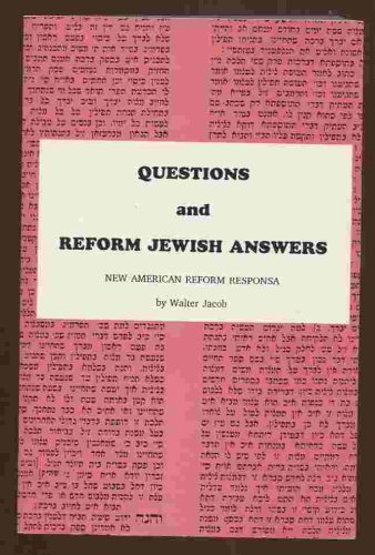 Questions and Reform Jewish Answers