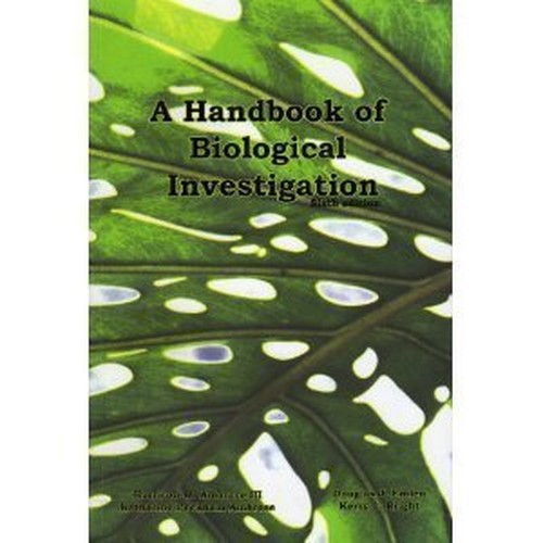 A Handbook of Biological Investigation