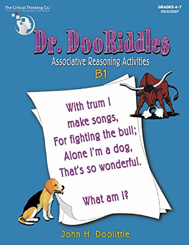 Dr Dooriddles Bk B-1 Grd 4-7