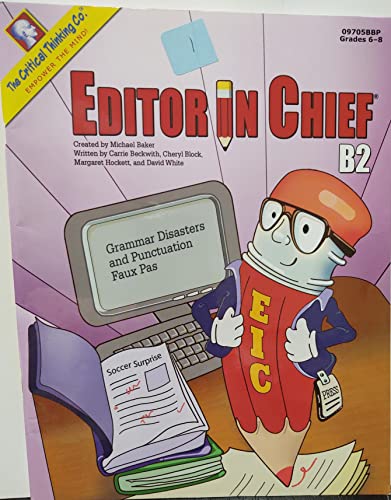 Editor in Chief Book B2 Grd 6-8