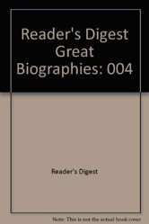 Reader's Digest Great Biographies