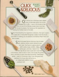 Quick and Delicious