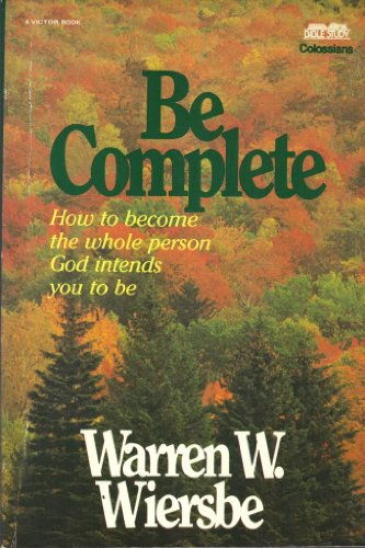 Be Complete (Colossians)