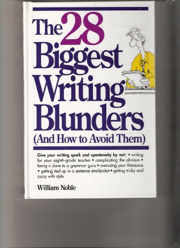 28 Biggest Writing Blunders