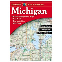 Delorme Atlas Michigan 15e