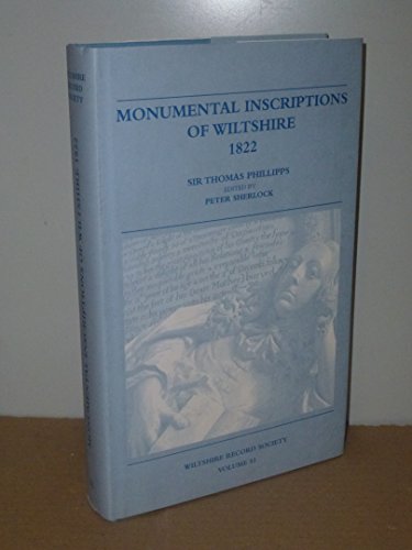 Monumental Inscriptions of Wiltshire