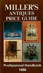 MILLER'S ANTIQUE PRICE GUIDE PROFESSIONAL HANDBOOK 1986