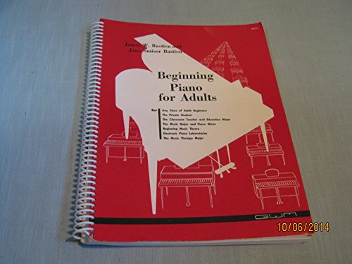 Beginning Piano for Adults