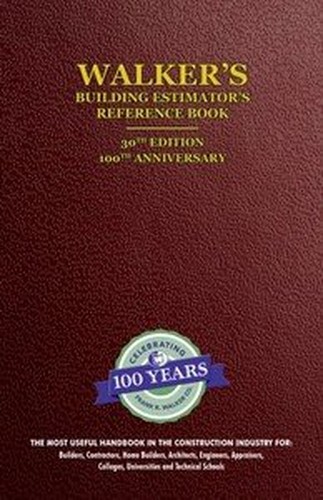 Walker's Building Estimator's Reference Book Paperback