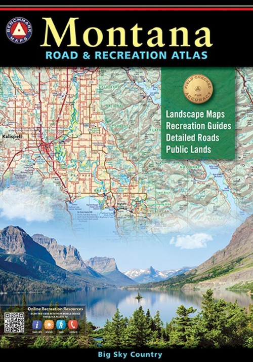 Benchmark Montana Road & Recreation Atlas, 3rd Edition