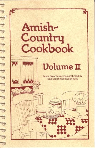 Amish Country Cookbook