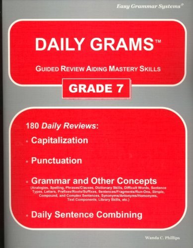 Daily Grams Guided Review Aiding Mastery Skills