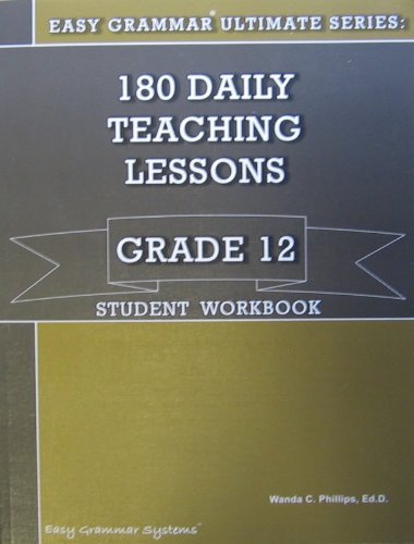 Easy Grammar Ultimate Series Grade 12 Student Book