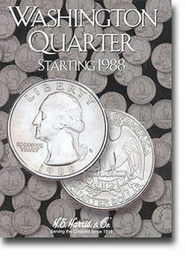 H.E. Harris(r) Coin Folder - Washington Quarters Collection #4: 1988-1998