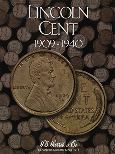 H.E. Harris(r) Coin Folder - Lincoln Cents Collection #1: 1909-1940