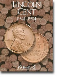 H.E. Harris(r) Coin Folder - Lincoln Cents Collection #2: 1941-1974