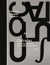 Saxon Calculus