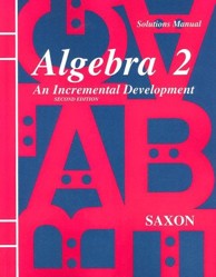 Solutions Manual for Algebra 2