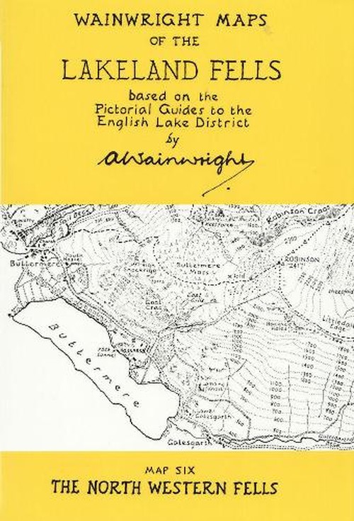 Wainwright Maps of the Lakeland Fells