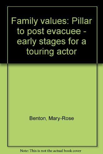 Family values: Pillar to post evacuee - early stages for a touring actor