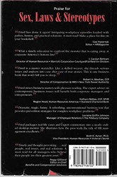 Sex, Laws and Stereotypes