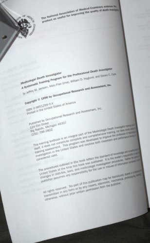 The Medicolegal Death Investigtor