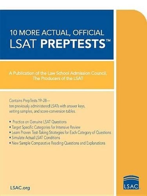 10 More, Actual Official LSAT Preptests