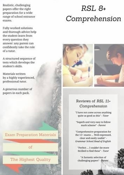 RSL 8+ Comprehension