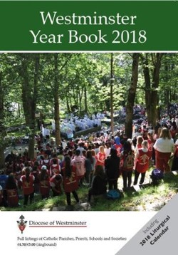 Westminster Year Book 2018