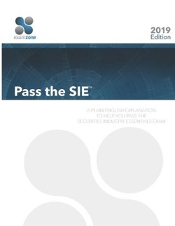 Pass The SIE