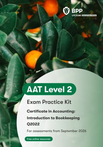 AAT Introduction to Bookkeeping