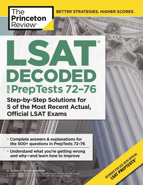 Lsat Decoded (Preptests 72-76)