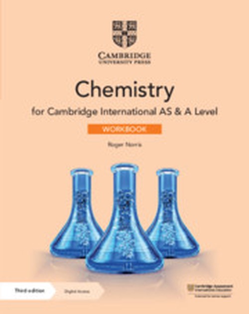 Cambridge International AS & A Level Chemistry Workbook with Digital Access (2 Years)