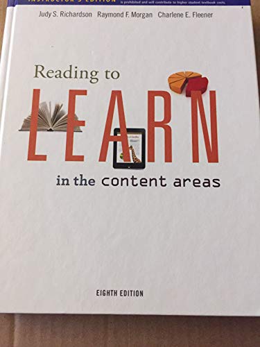 Reading to Learn in the Content Areas