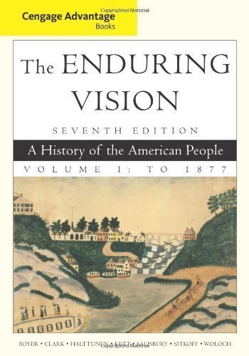 Cengage Advantage Books: The Enduring Vision
