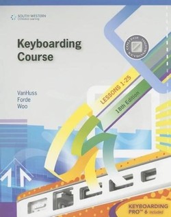 Keyboarding Course, Lesson 1-25 with Keyboarding Pro 6: College  Keyboarding