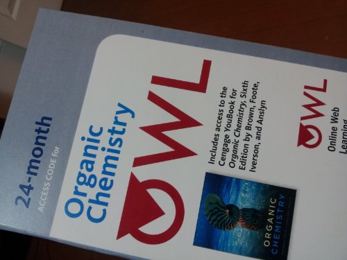 Study Guide with Student Solutions Manual for Brown/Foote/Iverson/Anslyn's Organic Chemistry, 6th