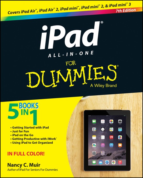 Ipad All-In-One for Dummies, 7th Edition