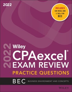 Wiley CPAexcel Exam Review 2022 Practice Questions