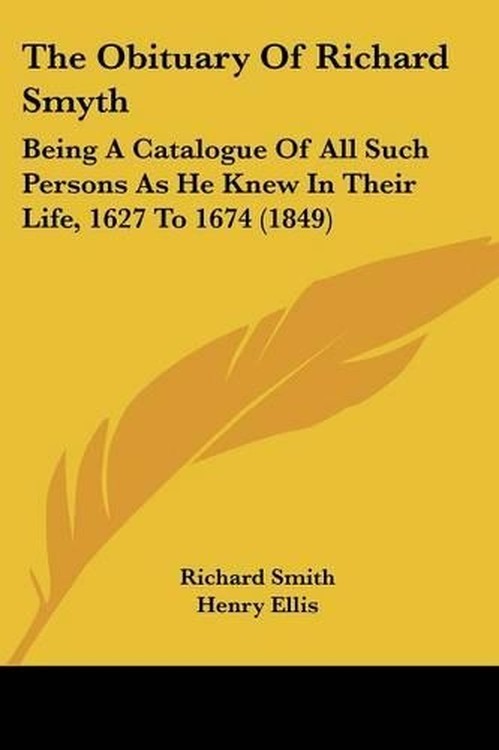 The Obituary Of Richard Smyth