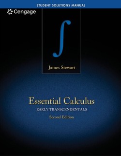 Student Solutions Manual for Stewart's Essential Calculus: Early  Transcendentals, 2nd