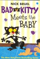 Bad Kitty Meets the Baby black  white graphic novel