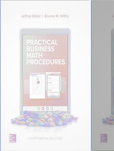 Loose Leaf for Practical Business Math Procedures with Business Math Handbook