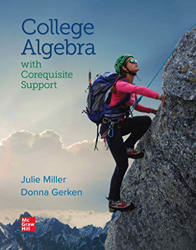 College Algebra with Corequisite Support