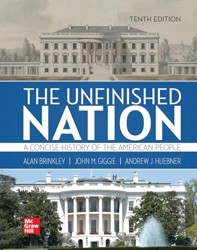 Looseleaf for the Unfinished Nation: A Concise History of the American People Volume 1