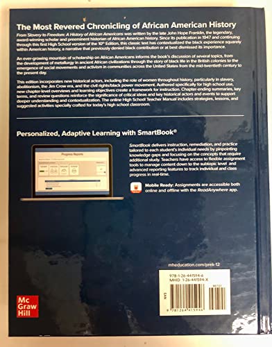 Franklin, from Slavery to Freedom, 2022, 10e, Student Ed